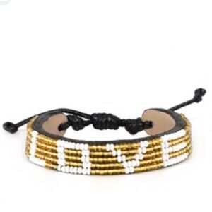 ❤️ NWT Ubuntu Life LOVE Bracelet • Adjustable, Handwoven, Beaded